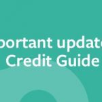 Updates to the Credit Guide